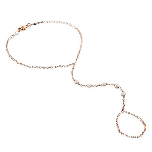 Diamond Hand Chain Bracelet