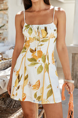 Cabana Dream Mini Dress Yellow