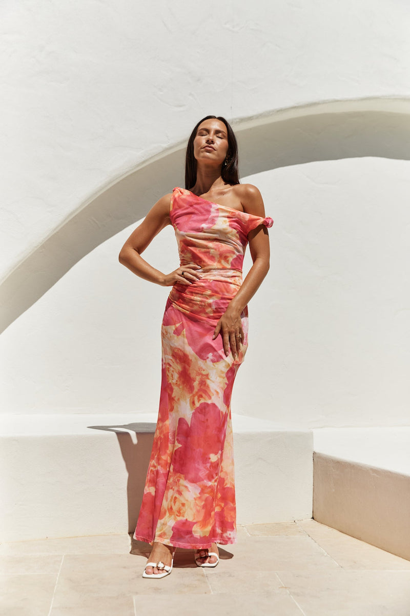 Mimosa Moment Maxi Dress Pink