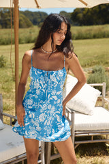 En Route Mini Dress Blue