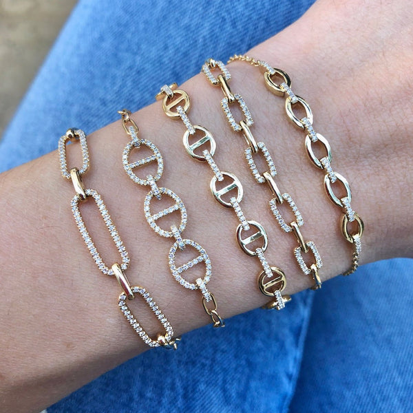 Diamond Link Bracelet