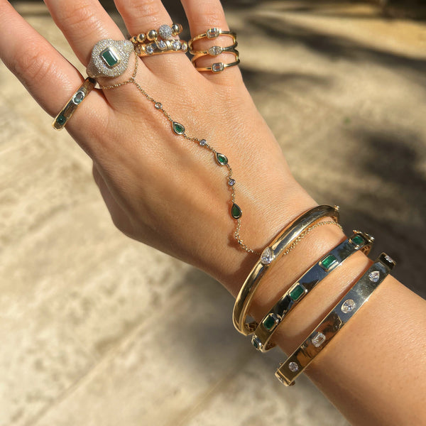 Diamond Bangle Bracelet