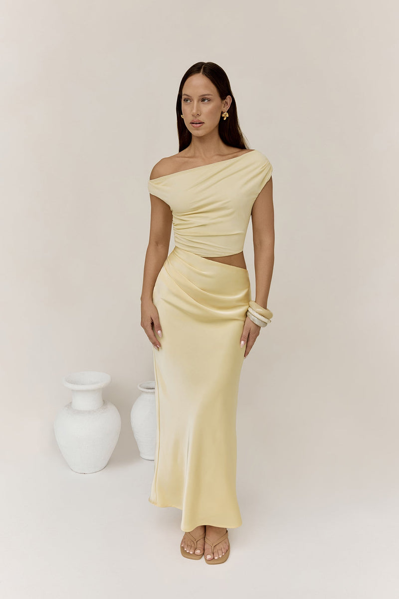Carmellia Maxi Dress Yellow