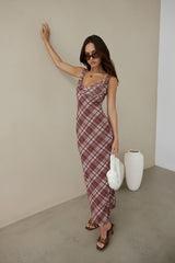 Love And Dreams Maxi Dress Brown