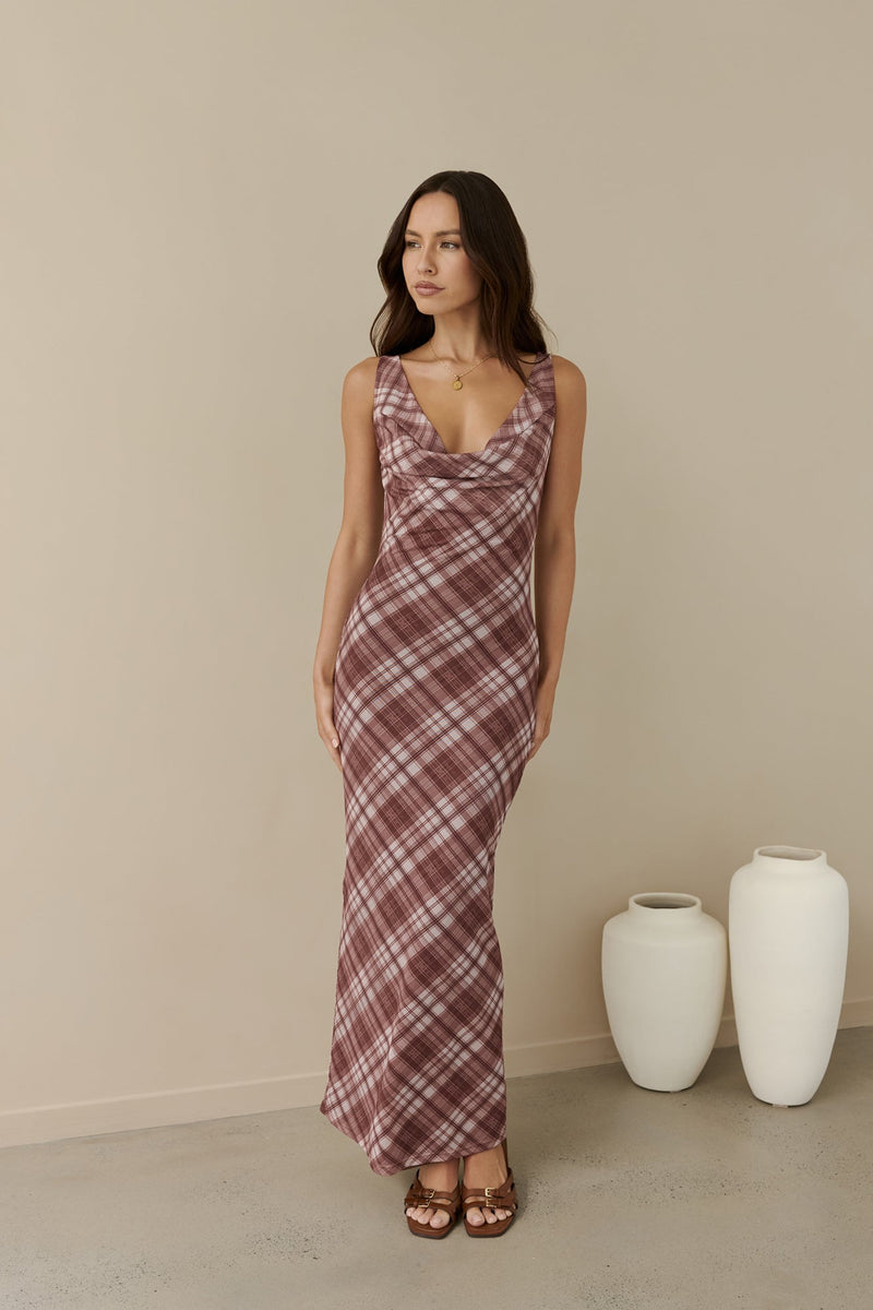 Love And Dreams Maxi Dress Brown