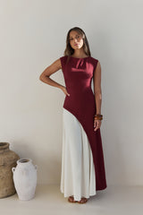 Forever A Star Maxi Dress Wine