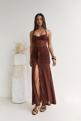 Tallula Maxi Dress Espresso