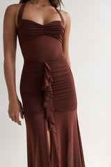 Tallula Maxi Dress Espresso