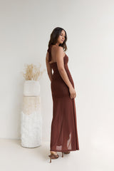 Tallula Maxi Dress Espresso