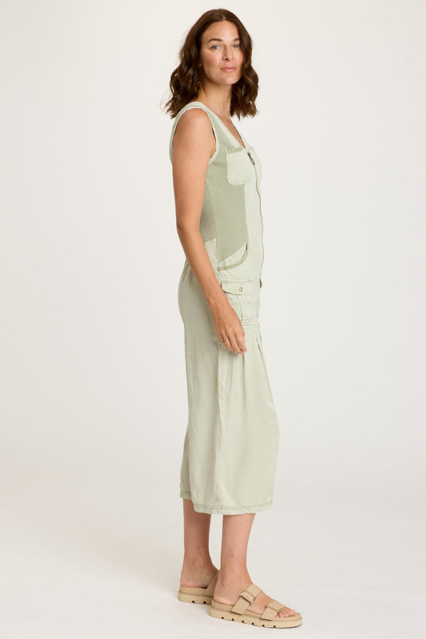 Soft Twill Macgowan Wide Leg Cargo Jumpsuit