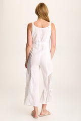 Anamita Linen/Crochet Jumpsuit