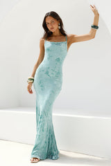 Fortune Flow Maxi Dress Sage