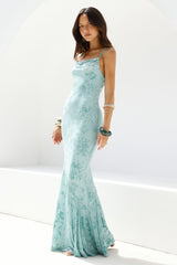 Fortune Flow Maxi Dress Sage