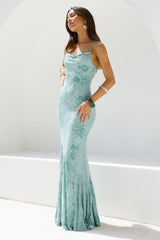 Fortune Flow Maxi Dress Sage