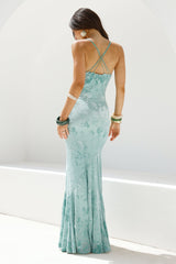 Fortune Flow Maxi Dress Sage