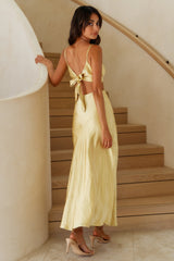 City Sunset Maxi Dress Yellow