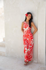 Matelo Midi Dress Matelo Print