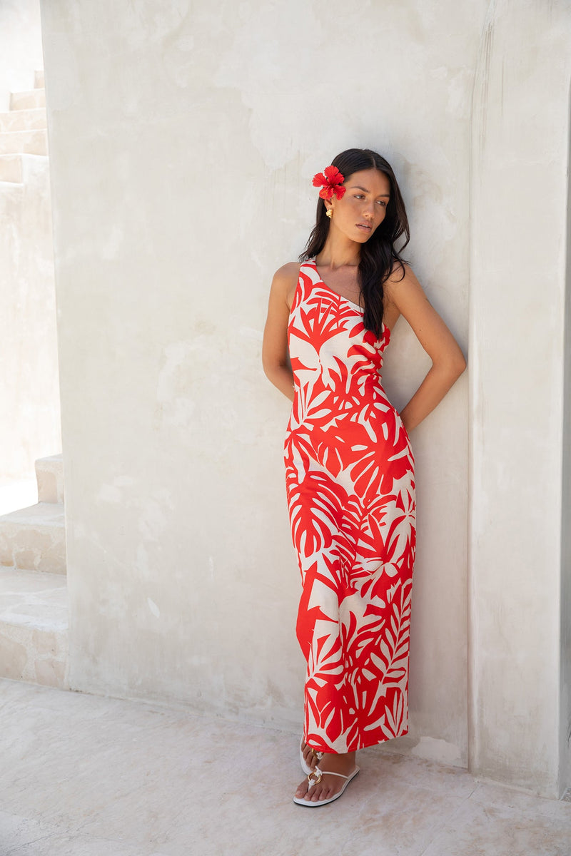 Matelo Midi Dress Matelo Print