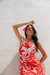 Matelo Midi Dress Matelo Print