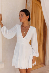 Going Solar Dress White