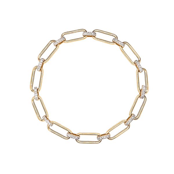 Diamond Link Bracelet