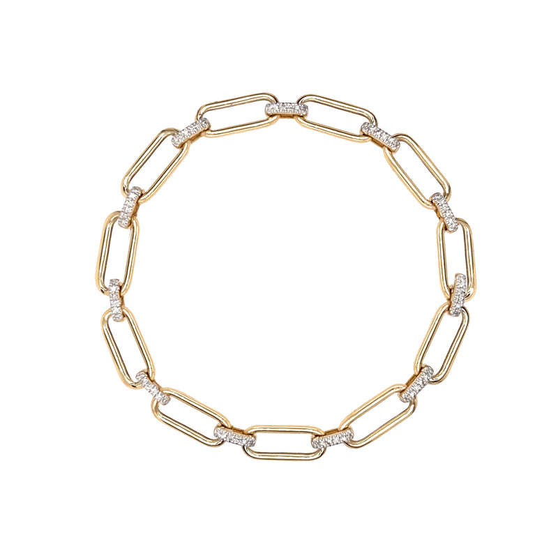 Diamond Link Bracelet