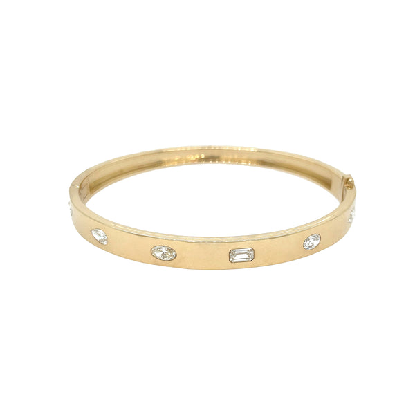 Diamond Bangle Bracelet