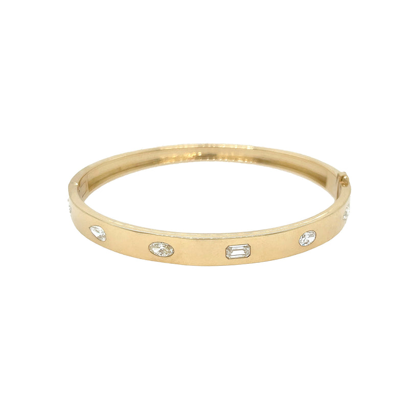 Diamond Bangle Bracelet