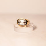 Diamond Octagon Ring