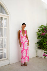 FORTUNATE ONE Harper Maxi Dress Pink