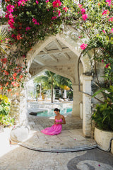 FORTUNATE ONE Blushing Lovers Maxi Dress Pink