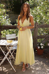 Morning Sun Maxi Dress Yellow