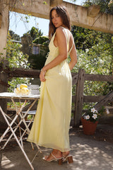 Morning Sun Maxi Dress Yellow