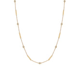 Diamond Station Necklace