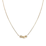 Diamond Stars Pendant Necklace