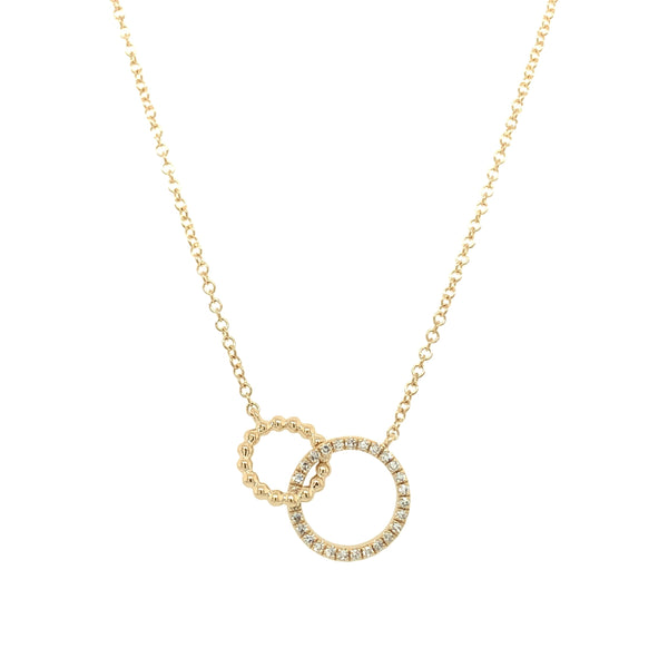 Diamond Interlocking Necklace