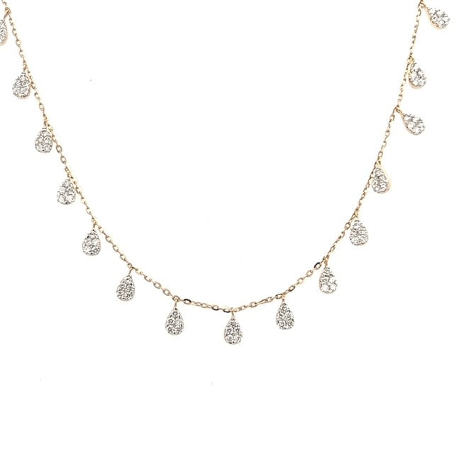 Diamond Dangle Necklace