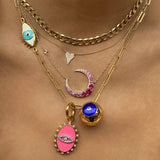 Small Diamond Heart Necklace