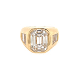 Diamond Octagon Ring