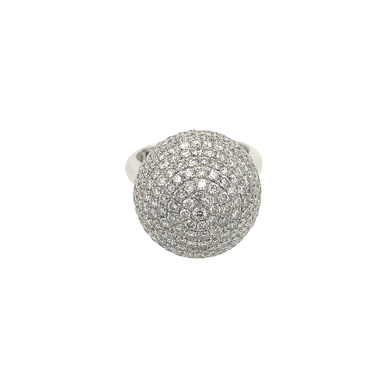 Diamond Sphere Ring