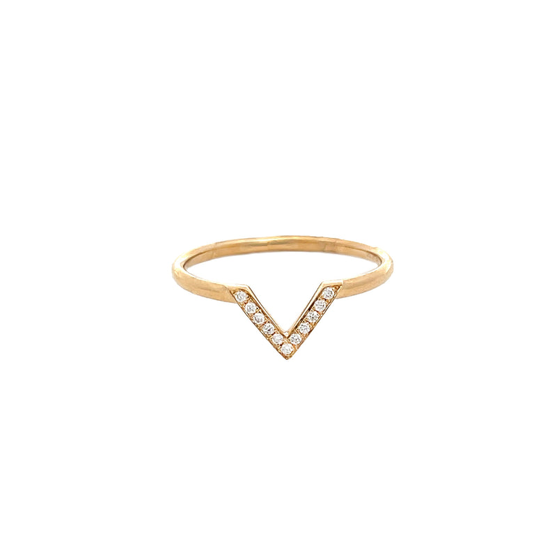 Diamond V Ring