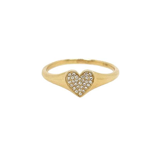 Diamond Heart Ring