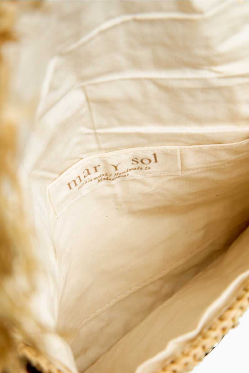Natural Mia Clutch