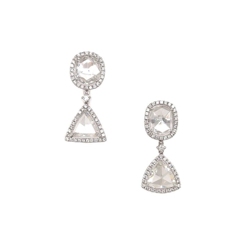 Diamond Drop Earrings