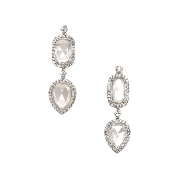 Diamond Drop Earrings