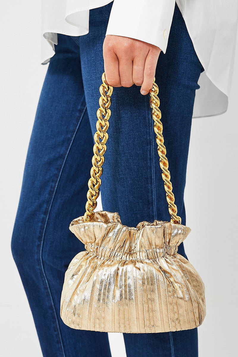 Gold Shimmer Party Purse