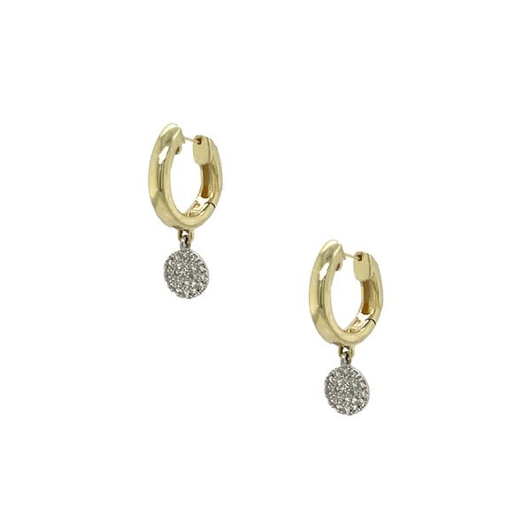 Diamond Drop Earrings