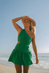 You Calling Me Dress Green