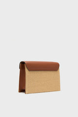 Raffia Stevie Crossbody