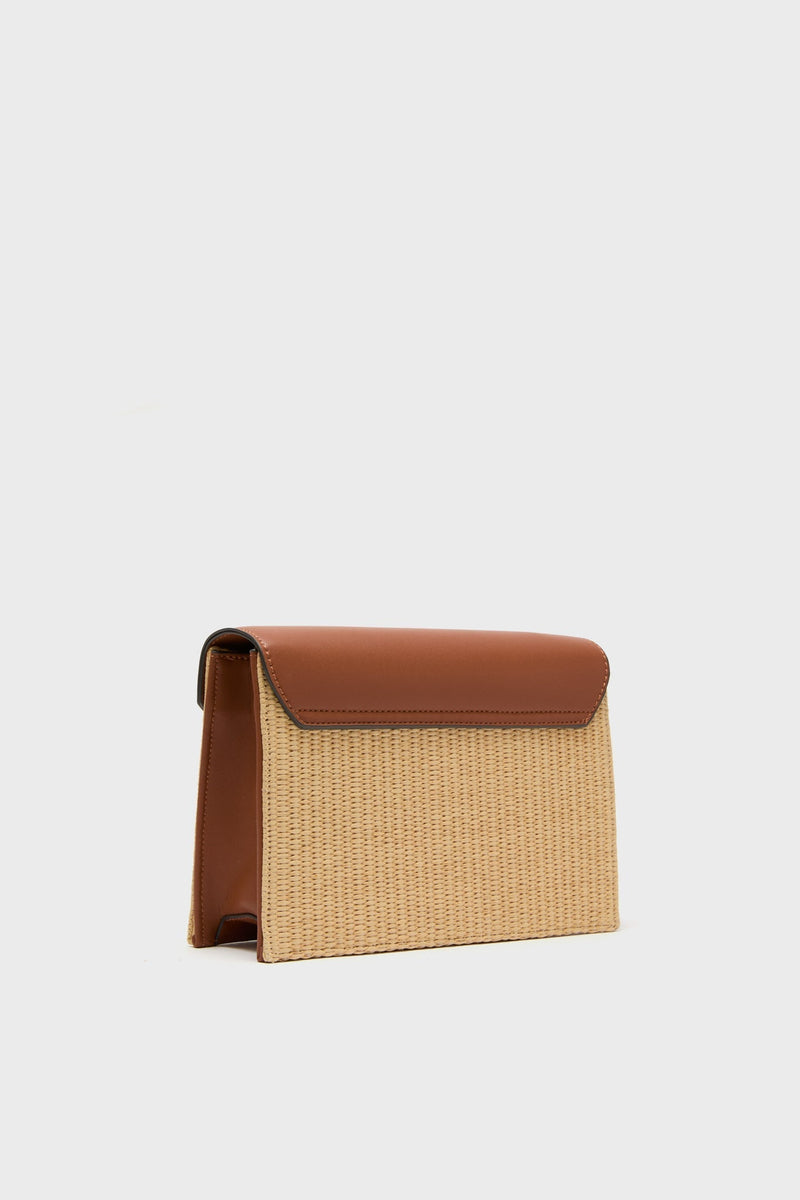 Raffia Stevie Crossbody